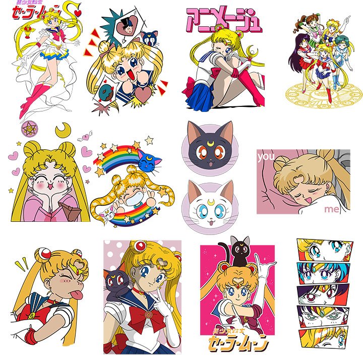 Sailor Moon Designs A4 size