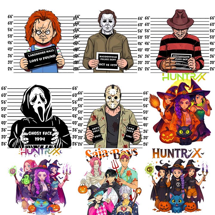 Horror Toon vol.2 A4 Sheet