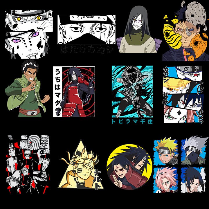 Naruto Designs vol.2 A4 size