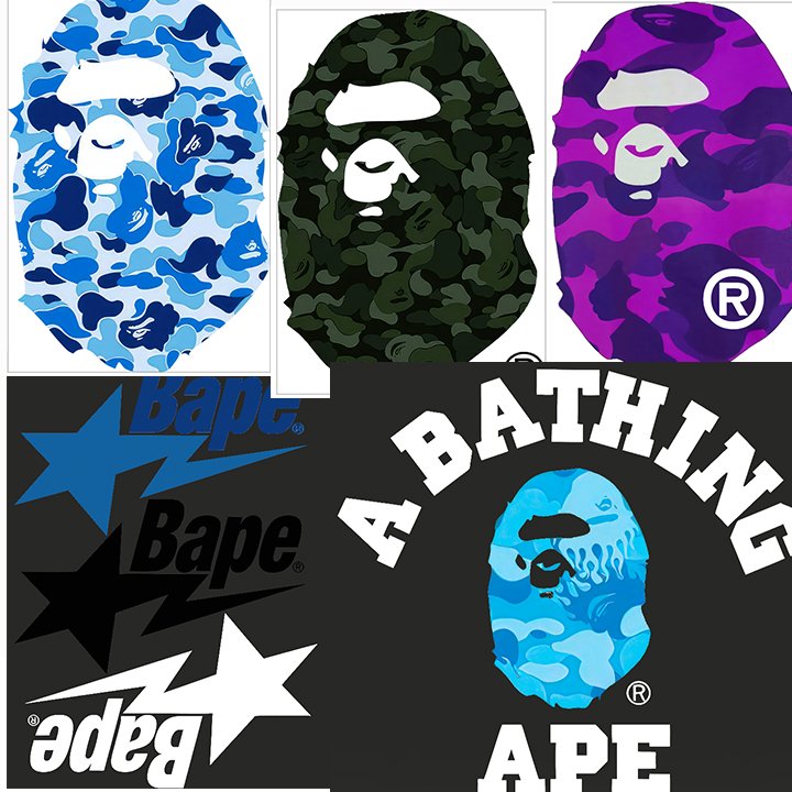 BAPE Designs vol.1 A4 Sheet