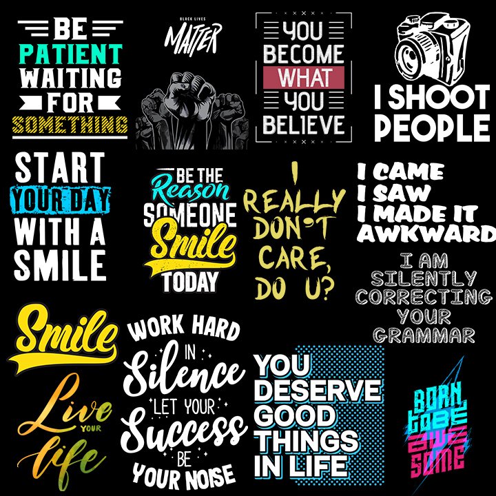 WORDS Designs vol.6 A4 size