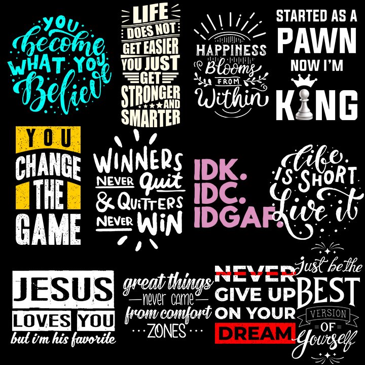 WORDS Designs vol.7 A4 size