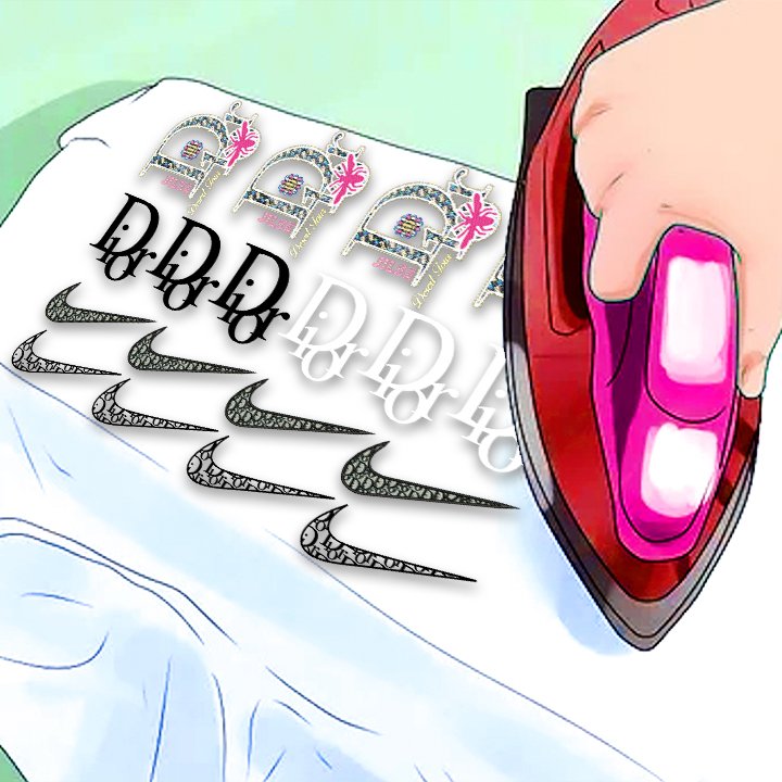 IRON ON Minimalist Designs vol.7 A4 sheet