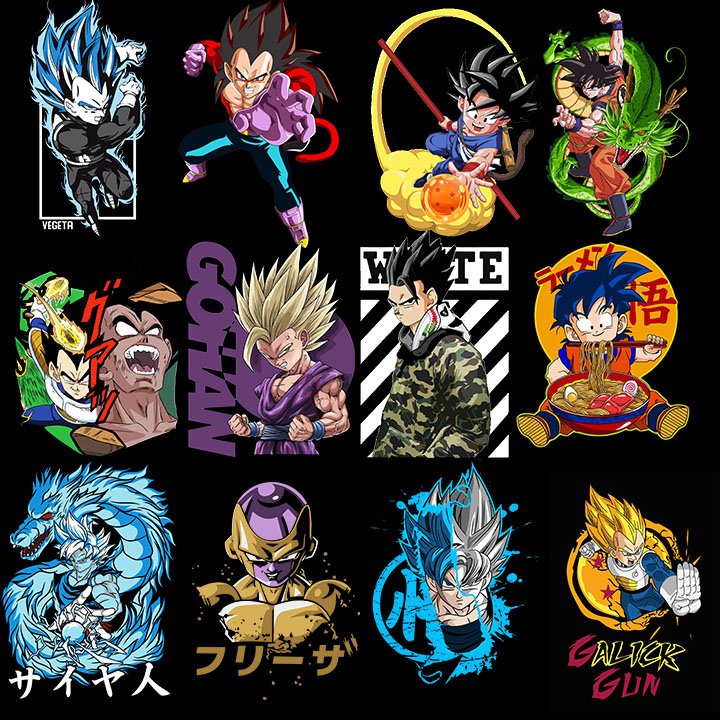 Dragon Ball Designs vol.1 A4 Sheet